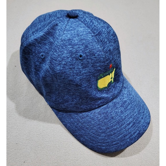 Masters Golf Cap Hat Performance Blue Stretch American Needle Adjustable - Picture 2 of 10
